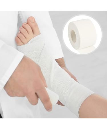 4 Pcs Pre Wrap Athletic Tape Set - Strong, Easy-Tear Finger & Wrist Tape for Athletes - 1.5 Inch x 33 Feet (Black/White) - Buy Online on GoSupps.com