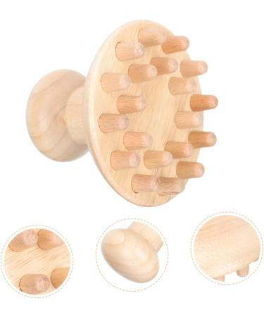 TOVINANNA Wooden Massage Comb Set - 2 Pack Scalp Massage Brush for Curly Hair & Child Care - Eco-Friendly Beech Wood Head Massager for Relaxation & Shampooing - Buy Online on GoSupps.com
