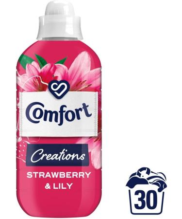 Comfort Pure Fabric Conditioner for Sensitive Skin 33w 990ml + Comfort Fabric Conditioner with Stay Fresh Technology 30w 900ml Strawberry & Lily Scent + Gift for You: Organza Bag Size: 9x7x0.1cm - Buy Online on GoSupps.com