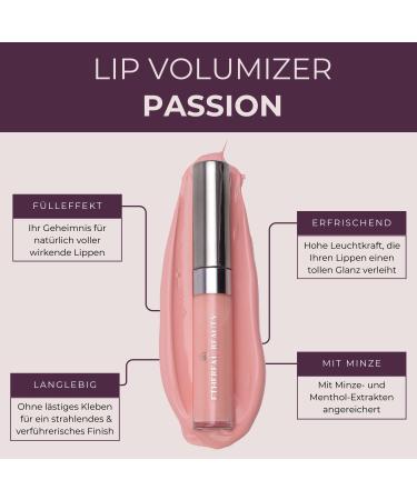 Ethereal Beauty Lip Volumizer 4.5 ml | Vegan Lip Booster for Volume & Shine | Hydrating Mint & Menthol Formula | Cruelty-Free - Buy Online on GoSupps.com