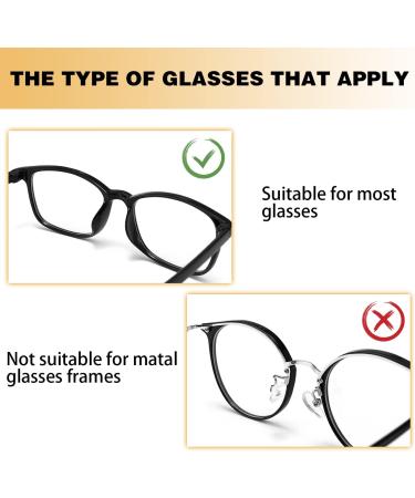 DIODUODA Eyeglass Nose Pads Silicone Non-slip Nose Pads Stick on for Plastic Frames Glasses Sunglasses(2.5mm 12 Pairs Butterfly type) 2.5mm Butterfly type - Buy Online on GoSupps.com