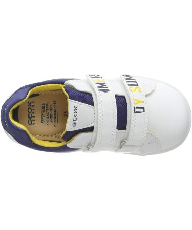 Geox Baby Boy's B Djrock B Sneakers - 4.5 UK Child - White Navy - Buy Online on GoSupps.com