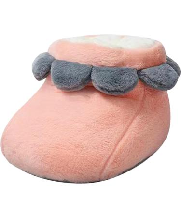 Loviver Electrically Heated Foot Warmers - Soft USB Heated Pads for Home & Office - Non-Slip Foot Warmer in Pink - Buy Online on GoSupps.com