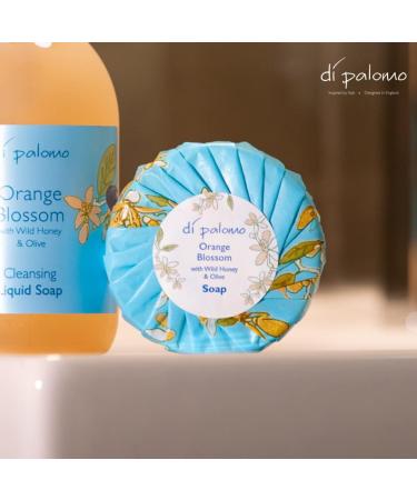 Di Palomo Orange Blossom & Honey Luxury Soap Bar 100g | Moisturising Skin Care for Men & Women | Italian Hand Wash - Buy Online on GoSupps.com