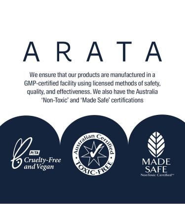 Arata Hydrating Shampoo - All Natural Vegan Formula with Ayurvedic Ginger & Ginkgo | Moisturizes Dry Hair | 2.5 Fl Oz | Cruelty-Free - Buy Online on GoSupps.com