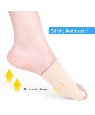 YOUTHINK Big Toe Bunion Correctors - 1 Pair Breathable Shock Absorbent Hallux Valgus Straighteners for Foot Health Care - Buy Online on GoSupps.com