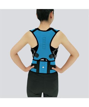Waist Trainer & Back Brace Posture Corrector for Men & Women | 6X-Large Support for Back Pain Relief & Improved Posture | Color B - Buy Online on GoSupps.com