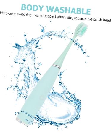 Beavorty Electric Toothbrush for Adults - Silicone Household Tooth Cleaning Equipment - Buy Online on GoSupps.com