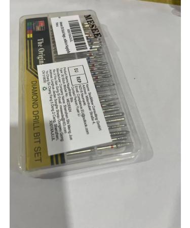 Mesee 30 Piece Nail Drill Bits Diamond Nail Drill Set Cuticle Drill Tools Professional Nail Cutter Attachments for Nail File Manicure Pedicure Nail Care - Buy Online on GoSupps.com