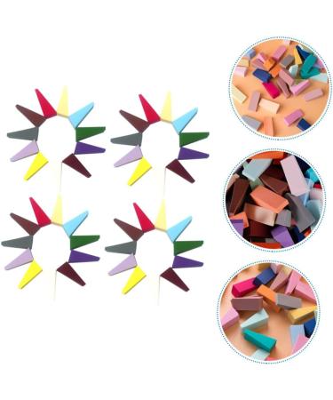 250 Pieces Triangle Makeup Sponge Triangle Cosmetic Puff Mixing Sponge Powder Puff Wet Dry Puff with Dual Use Wedge Cosmetic Puffs Makeup Puff Mixer - Buy Online on GoSupps.com