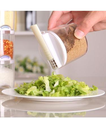 WALFREW Spice Jars 5pcs/Set Kitchen Spice Jar Simple Transparent Seasoning Pepper Bottle Set Barbecue Spice Organizer - Buy Online on GoSupps.com