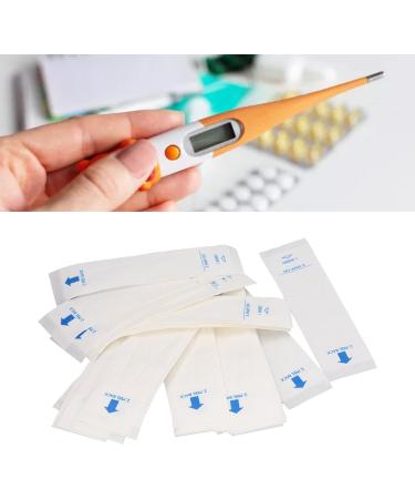 100Pcs Digital Thermometer Covers Disposable Electronic Thermometer Protective Sleeves Safe Hygienic Oral Thermometer Cover Sleeve for Hospital - Buy Online on GoSupps.com