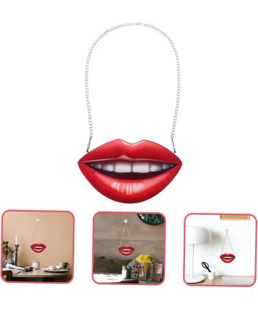 ABOOFAN Lip Pendant Wedding Decorations Hanging Ornaments Valentine's Day Hanging Decors Household - Buy Online on GoSupps.com