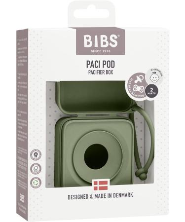 BIBS Dummy Box: Steriliser Case with Strap, 100% BPA Free - Hunter Green - Buy Online on GoSupps.com