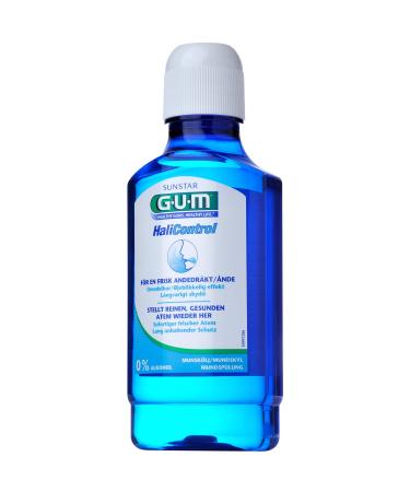 GUM HaliControl Alcohol-Free Mouthwash 300 ml Solution