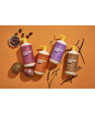 Alaffia EveryDay Shea Body Wash & Lotion Bundle with Fair Trade Shea Butter - Lavender Scent, 16 fl oz x 2 - Buy Online on GoSupps.com