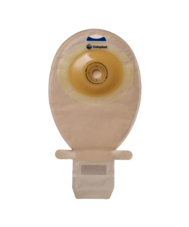 Filtered Ostomy Pouch One-Piece System 11 1/2 Inch Length Maxi 1 Stoma Drainable Convex Light Pre-Cut 15623 - Box of 10