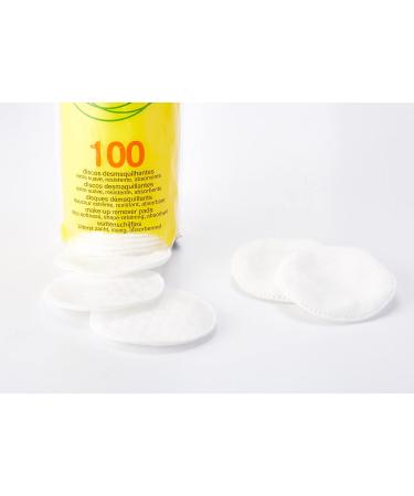 Renova Cotton Discs - 100 Extra Soft Robust and Absorbent Standard Size - Ideal for International Shipping - Buy Online on GoSupps.com