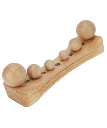 PSOAS Muscle Release Tool - 6 Massage Heads for Deep Tissue Relief & Relaxation | Trigger Point & Wood Therapy Massage Device - Buy Online on GoSupps.com
