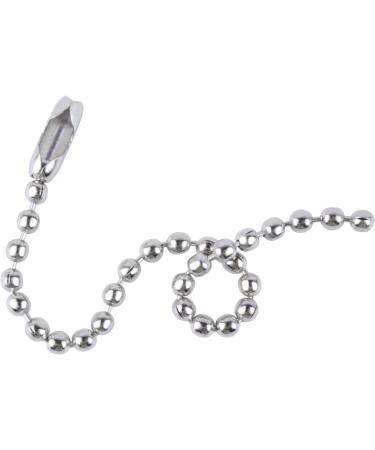 BronaGrand 150pcs 100mm Bead Connector Clasp, 2.4mm Ball Bead Chains Keychain - Key Rings Set - Buy Online on GoSupps.com