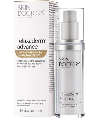 Skin Doctors Relaxaderm Advance helps reduce the appearance of wrinkles expression lines and lifts plumps smooths the skin contains Hyaluronic Acid 30ml - Buy Online on GoSupps.com