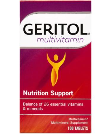 Geritol Complete Tablets 100 Tablets (Pack of 6)