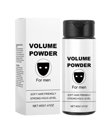 Happy Texture Powder Natural Finish Styling Powder for Men Easy to Use Light Volume for Dating Business Travel Portable Hair Care for Daily Use
