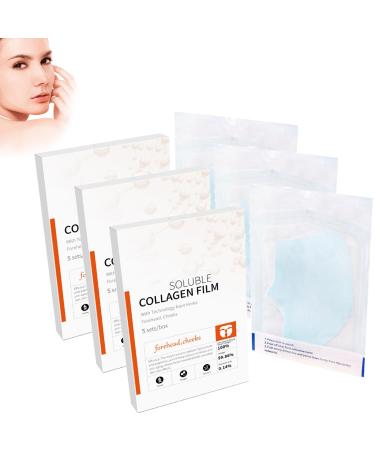 Hydrolyzed Collagen Patches Collagen Patches Hydrolyzed Collagen Patches for Face Korean Soluble Collagen Film Soluble Collagen Film (3box)