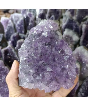 Room Decoration Home Natural Amethyst Quartz Cluster Crystal Specimen (Size : 300g) - Buy Online on GoSupps.com