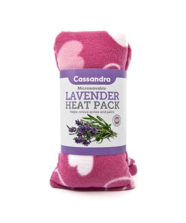 Cassandra Fleece Lavender and Wheat Filled Heat and Cool Pack. Colour Received Will Vary. 38cm 1 Count (Pack of 1) Classic Tartan