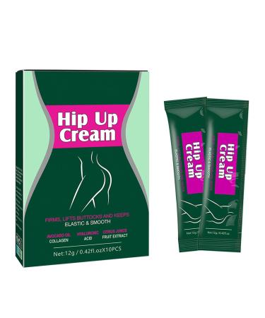 Lift Cream 10 pieces Hip Lift Up Enlargement Cream for women Firming buttocks Nourishing care for buttocks shaping and creating charming curves Qihuyi