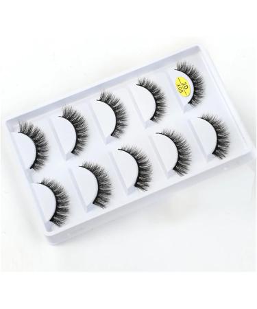 UAMOU Mink Eyelashes 10/50/100 Boxes Fluffy 3D Mink Lashes Makeup Natural Long Volume False Eyelashes Bulk Faux Cils Custom Cheerfully (Color : 5 Pairs X11 Size : 50 Boxes) - Buy Online on GoSupps.com