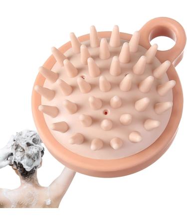 Silicone Shower Head Skin Brush & Hairbrush | Massage Brushes for Men Women & Teens | Perfect Shower Accessories Gift - Buy Online on GoSupps.com