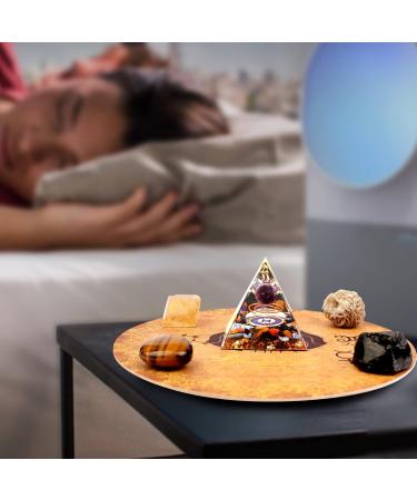 Vuuuuv Horoscope Orgon Pyramid & Twins Medicinal Crystal Gift Set - Zodiac Stones for Healing & Spiritual Growth - Buy Online on GoSupps.com