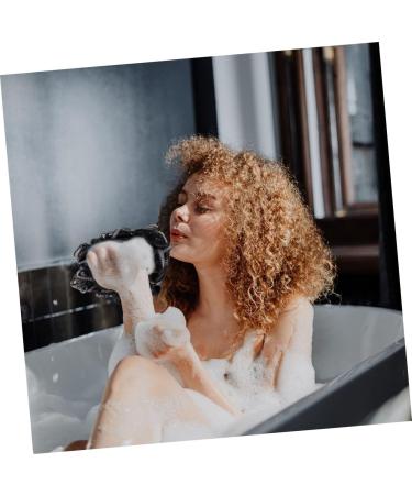 Buy Hemoton 6 Pcs Charcoal Bath Balls & Sponge - Men's Body Scrubber & Shower Pouf | Soft Bath Wipe for Ultimate Cleanliness - Buy Online on GoSupps.com