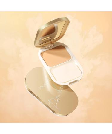 FOCALLURE Poreless Pressed Powder - Mineral Finishing Foundation, Ivory 101 | Matte Finish, Buildable Coverage | Controls Shine & Smooths Complexion - Buy Online on GoSupps.com