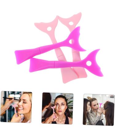 4 pi ces Pochoirs Silicone R utilisables pour Maquillage des Yeux Aide Au Trac Eyeliner Fard Paupi res et Sourcils Outil Facile pour D butants Protection Anti-bavure et Contour - Buy Online on GoSupps.com