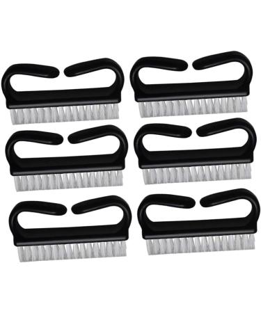 Lurrose Handle Grip Nail Brush - 6pcs Fingernail Cleaning Brushes for Men and Women - Buy Online on GoSupps.com
