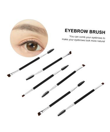 Didiseaon 18 Pcs Angled Makeup Brush Set - Pro Eyebrow Mascara & Eye Grooming Tools - Double Sided Brushes for Flawless Makeup Application - Buy Online on GoSupps.com