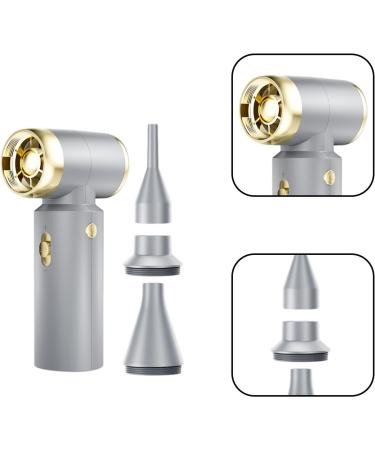 Generic Personal Mini Fan Portable Hair Dryer Compact Adjustable for Outdoor Travel Salon grey - Buy Online on GoSupps.com