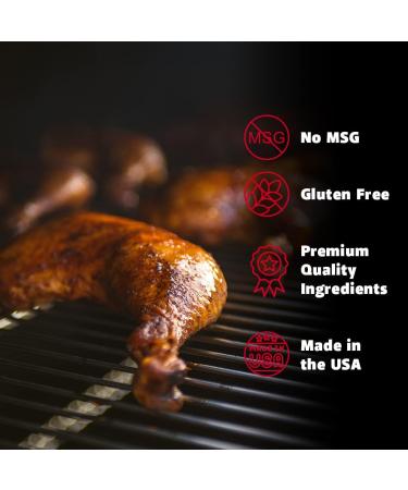 Myron Mixon BBQ Rub | Hickory Salt | Champion Pitmaster Recipe | Gluten-Free BBQ Seasoning MSG-Free USA Made | 16 Oz - Buy Online on GoSupps.com