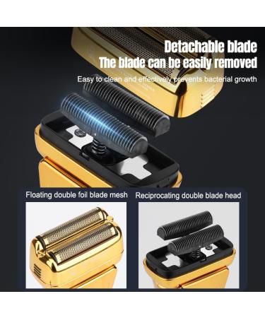 EVRWO Hair Clippers for Men Professional Hair Clippers Trimmer for Men Cordless Beard Trimmer Foil Shaver/Razor Electric Hair Grooming Set Gifts Gold - Buy Online on GoSupps.com