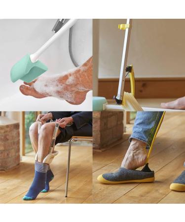 Deluxe Hip Set for Post-Operations: Professional Gripper Soxon Sock Aid & Shoe Horn - Helping Hand Company - Buy Online on GoSupps.com