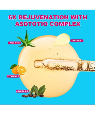 Ceessting Vitamin C Serum for Face - Anti-Aging Serum with Hyaluronic Acid & Vitamin E - 1 oz - Buy Online on GoSupps.com