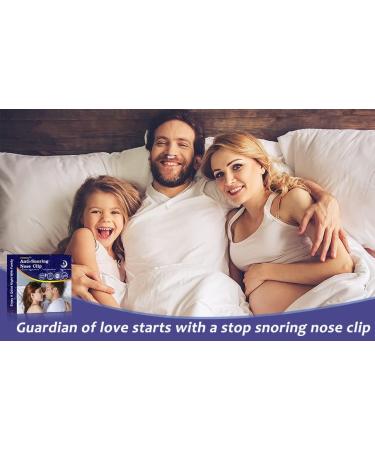 Firrenty Anti Snoring Nose Clip - 4 Pcs Silicone Magnetic Snore Stopper for Quieter Sleep - FDA Approved Anti Snore Device - Buy Online on GoSupps.com