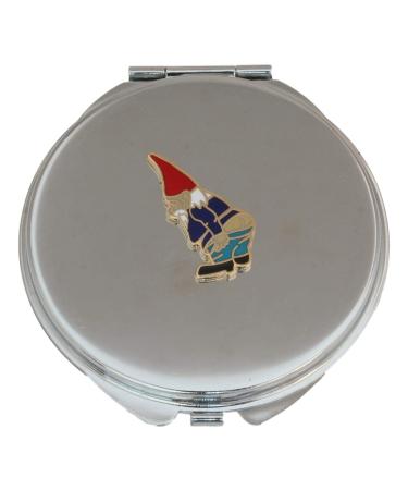 Mooning Gnome Compact Mirror Handbag Gift With Free Engraving 497