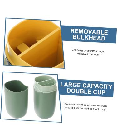 Travel Toothbrush Holder & Case - Sew Part 2 Racchanters Tooth Cumulator for Outdoor Adventures | Durable Travel Toothpaste Etui - Buy Online on GoSupps.com