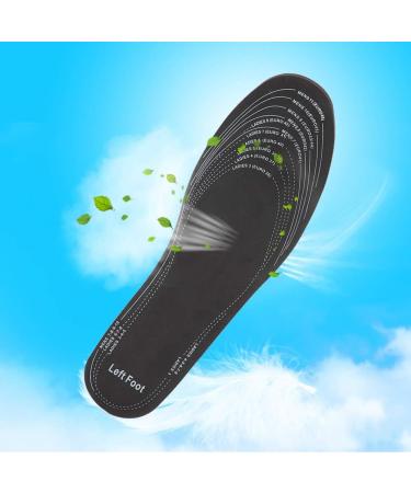 Soft Latex Shoe Insoles for Men Women & Kids - Breathable Shock Absorbing Sweat Absorbing Arch Support - Buy Now - Buy Online on GoSupps.com