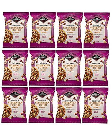 12 bags of Mr.Knabbits trail mix 125 g each