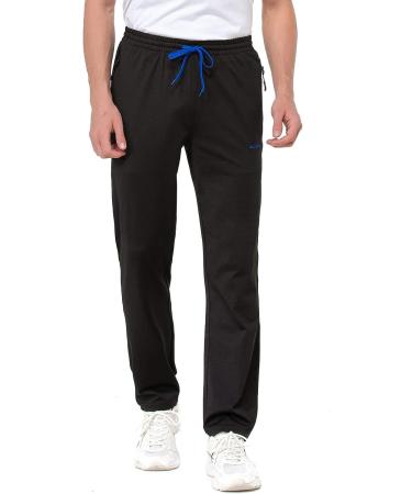 Men's Workout Athletic Pants - Elastic-Waist Drawstring for Sport, Exercise & Travel - Quick-Dry Stretchy - X-Large - Buy Online on GoSupps.com